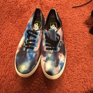 Galaxy Vans size 7